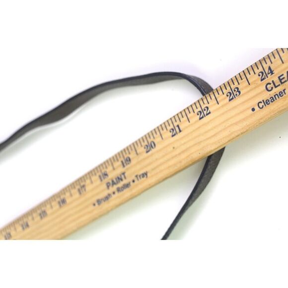 Cole Haan METALLIC BROWN REAL LEATHER ZIP X-BODY ORGANIZER SHOULDER BAG HANDBAG - Picture 13 of 16